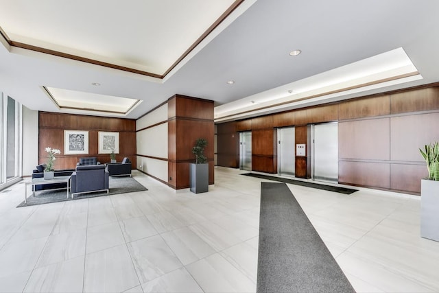 view of community lobby