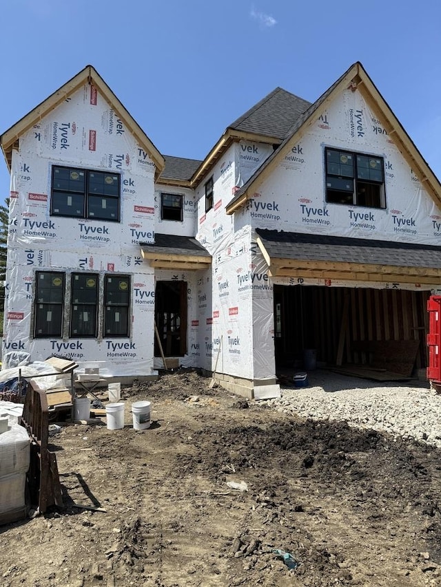 view of property under construction