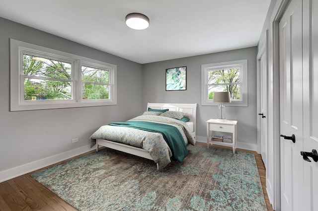 6340 Willow Springs Rd, La Grange Highlands, IL 60525 - bedroom with baseboards and wood finished floors