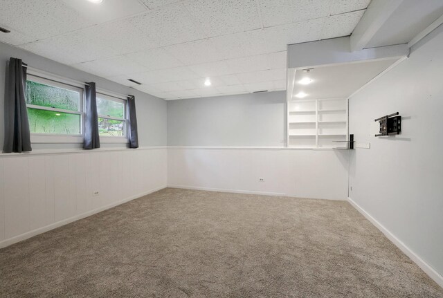 3110 Still Hill Dr, Mchenry, IL 60050 - unfurnished room featuring carpet and a drop ceiling