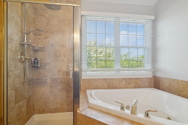 15 Red Tail Dr, Hawthorn Woods, IL 60047 - full bathroom with a stall shower and a whirlpool tub