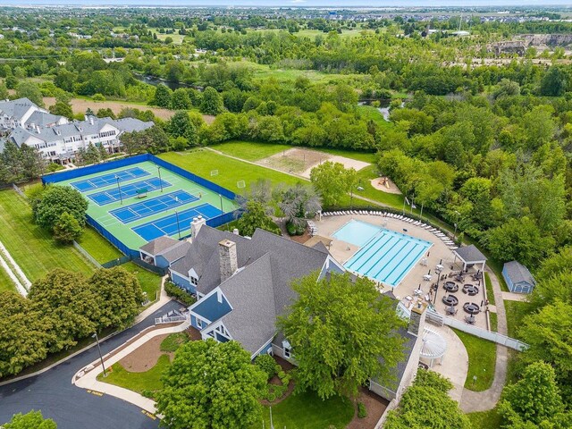 1759 Baybrook Ln, Naperville, IL 60564 - aerial view