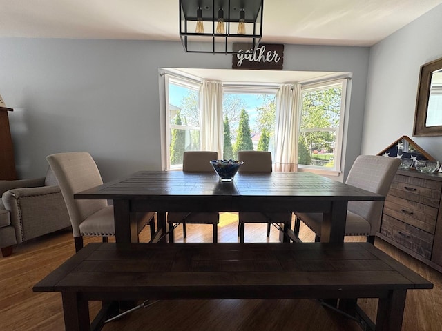 660 Londonberry Ln, Bolingbrook, IL 60440 - dining space with a chandelier and wood finished floors