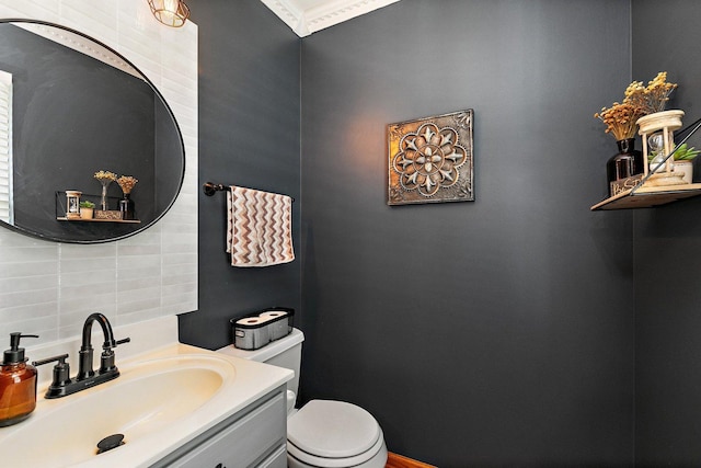 10134 Ashley St, Huntley, IL 60142 - bathroom with toilet and vanity