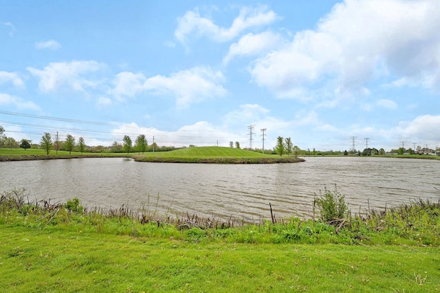 property view of water