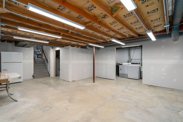 13001 S Westgate Dr, Palos Heights, IL 60463 - basement featuring washer / clothes dryer