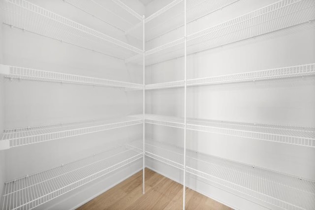view of storage area