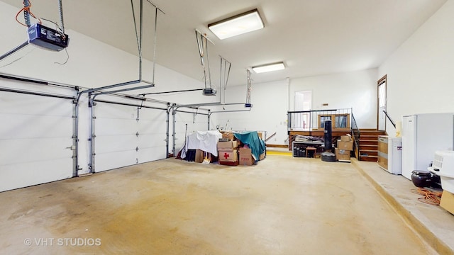 8980 N Enclave Dr, Burr Ridge, IL 60527 - garage featuring a garage door opener