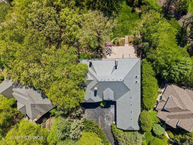 8980 N Enclave Dr, Burr Ridge, IL 60527 - aerial view