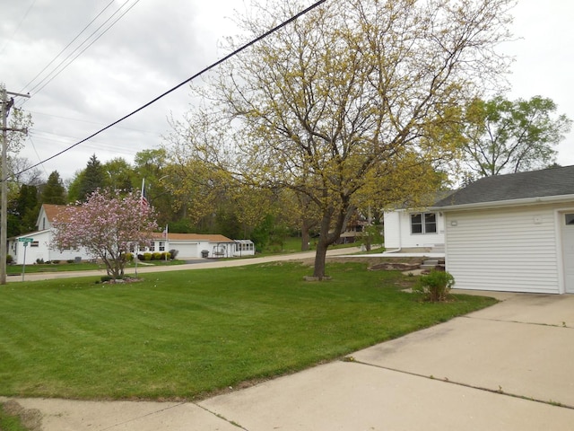 view of yard