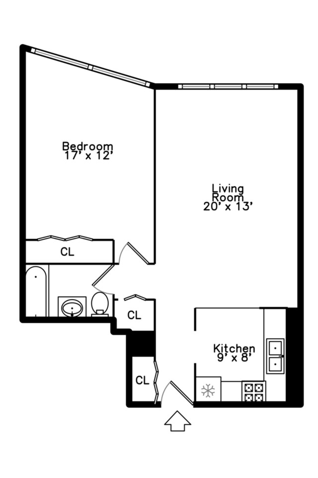 floor plan / room layout