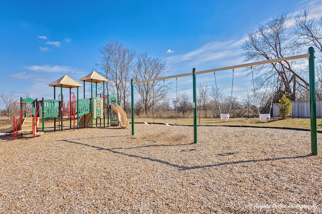 view of community playground