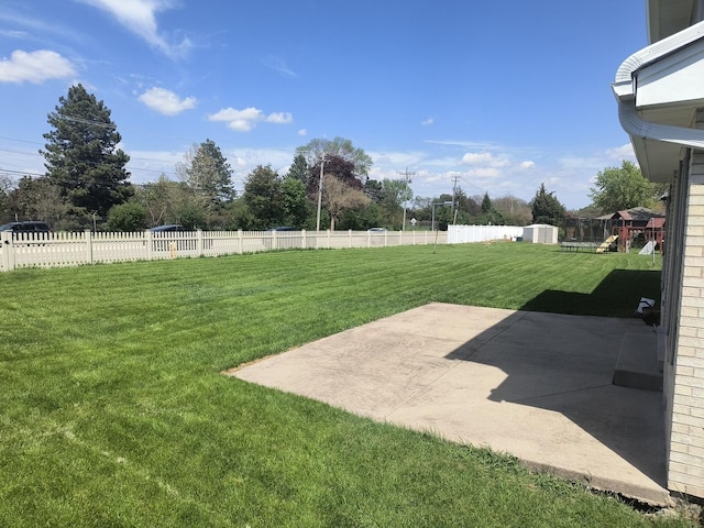 8730 Henry St, Orland Park, IL 60462 - view of yard featuring a patio