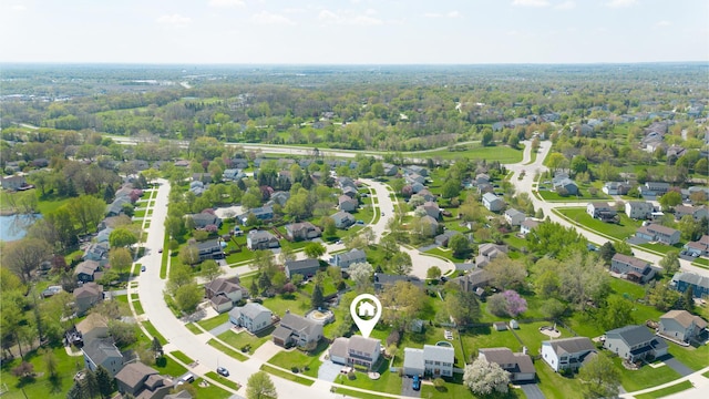 2825 Colonial Dr, Elgin, IL 60124 - aerial perspective of suburban area