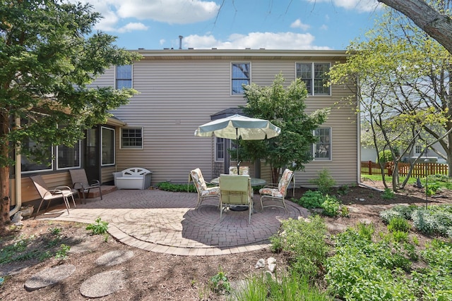 2835 Randall Ridge Ct, Elgin, IL 60124 - back of house with a patio area and fence