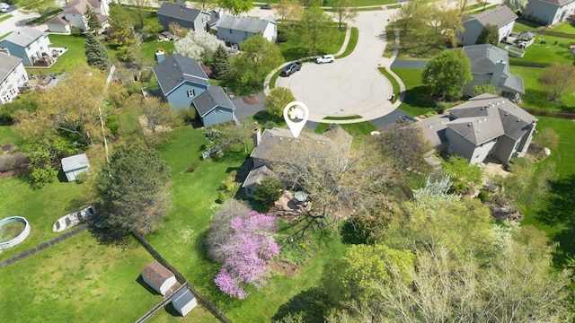 2835 Randall Ridge Ct, Elgin, IL 60124 - aerial overview of property's location featuring nearby suburban area