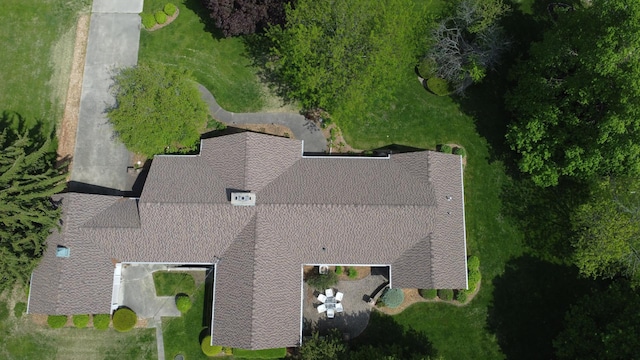 drone / aerial view
