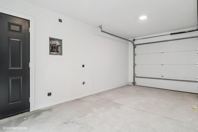 1928 W George St, Chicago, IL 60657 - garage featuring baseboards