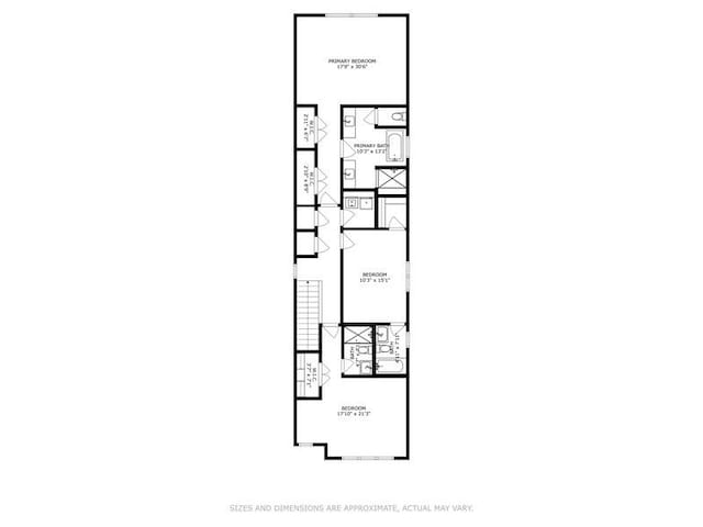 1928 W George St, Chicago, IL 60657 - view of room layout