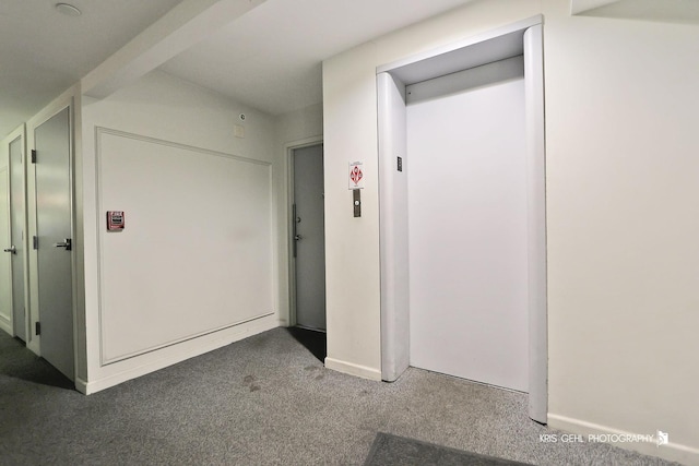 5201 Carriageway Dr Unit 311, Rolling Meadows, IL 60008 - additional living space with elevator, baseboards, and carpet
