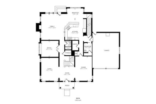 floor plan / room layout