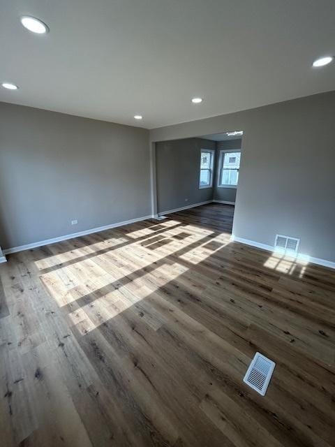 1473 Wentworth Ave, Calumet City, IL 60409 - spare room featuring wood finished floors and recessed lighting
