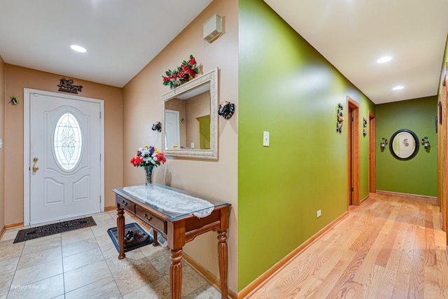 400 Illinois Rd, Frankfort, IL 60423 - foyer with baseboards and recessed lighting