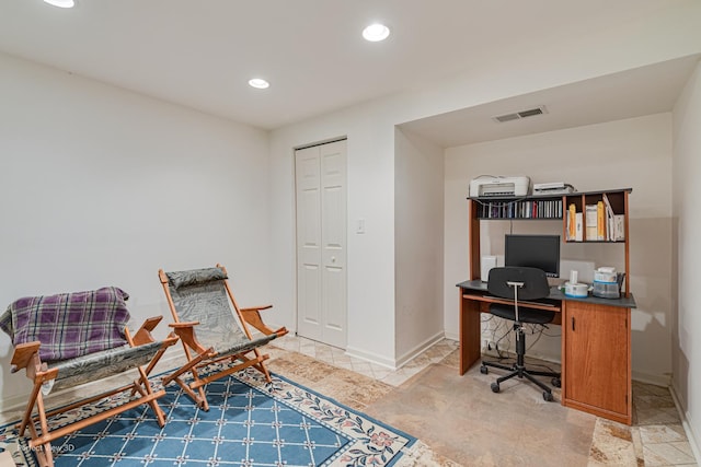 400 Illinois Rd, Frankfort, IL 60423 - office with recessed lighting and baseboards