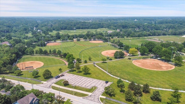 26W266 Tomahawk Dr, Wheaton, IL 60189 - aerial view of a heavily wooded area