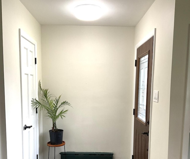 view of doorway to outside