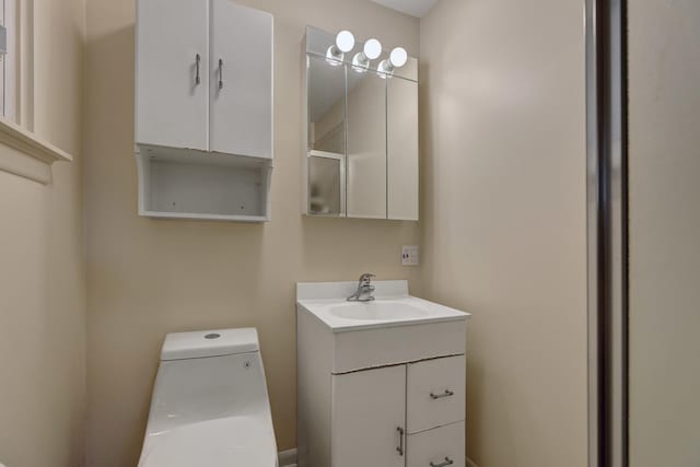 66W Jeffery Ave, Wheeling, IL 60090 - bathroom featuring toilet and vanity