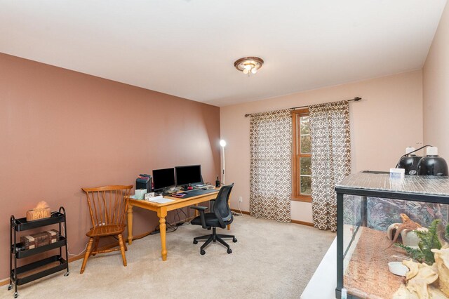 1918 Clement St, Crest Hill, IL 60403 - carpeted office space featuring baseboards