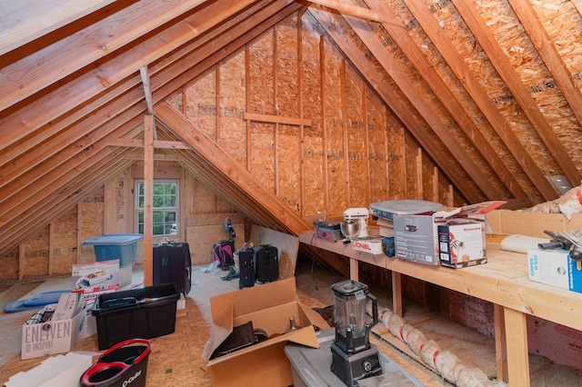 1918 Clement St, Crest Hill, IL 60403 - view of attic