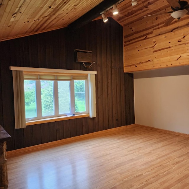 5900 W 110th St, Chicago Ridge, IL 60415 - additional living space with a wealth of natural light, wooden walls, and wood finished floors