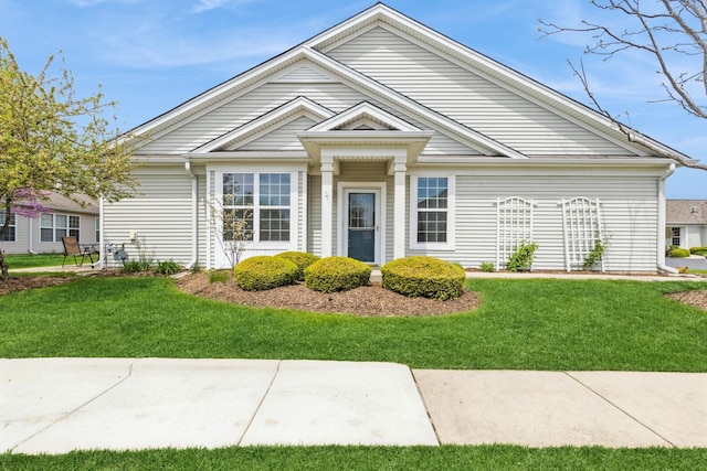 13472 Delaney Rd, Huntley, IL 60142 - greek revival inspired property featuring a front lawn