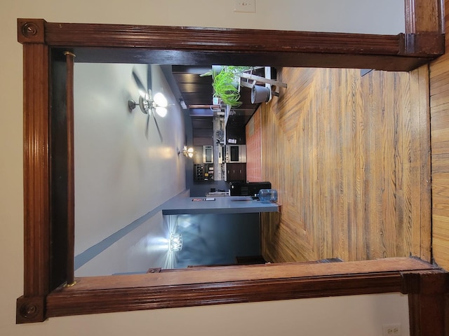view of bar