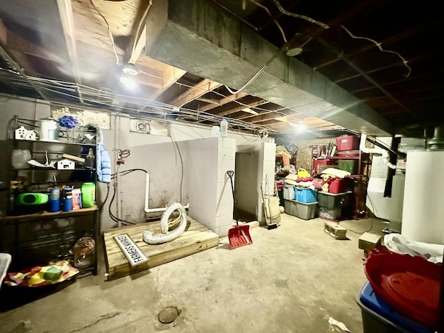 1310 E 15th Rd, Streator, IL 61364 - view of unfinished below grade area
