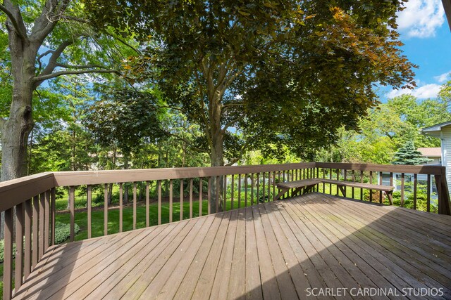 6540 Terrace Dr, Downers Grove, IL 60516 - view of deck