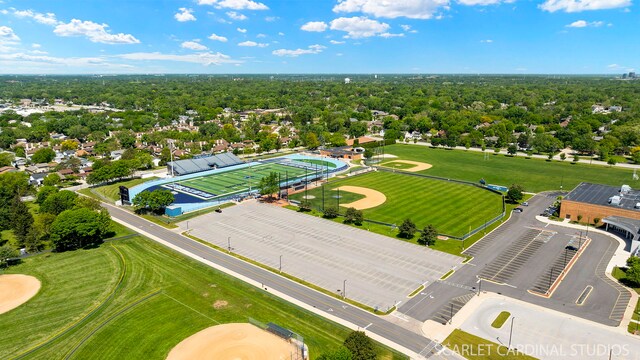 6540 Terrace Dr, Downers Grove, IL 60516 - drone / aerial view