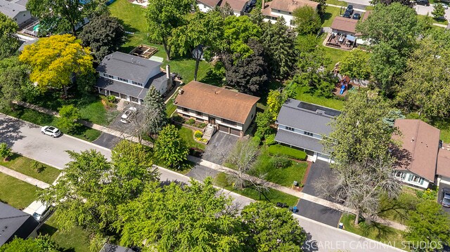 6540 Terrace Dr, Downers Grove, IL 60516 - aerial view of residential area