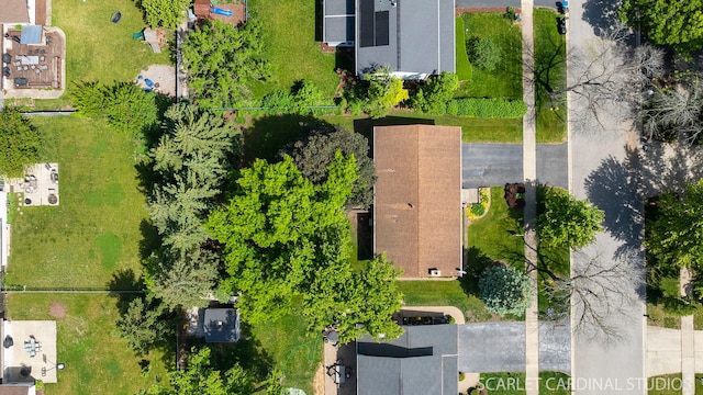 6540 Terrace Dr, Downers Grove, IL 60516 - bird's eye view