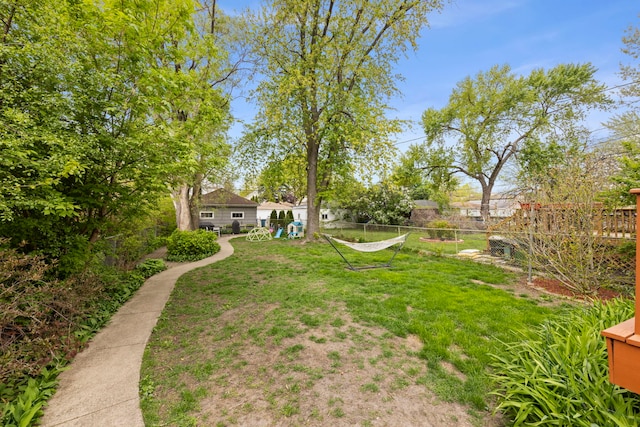 view of yard
