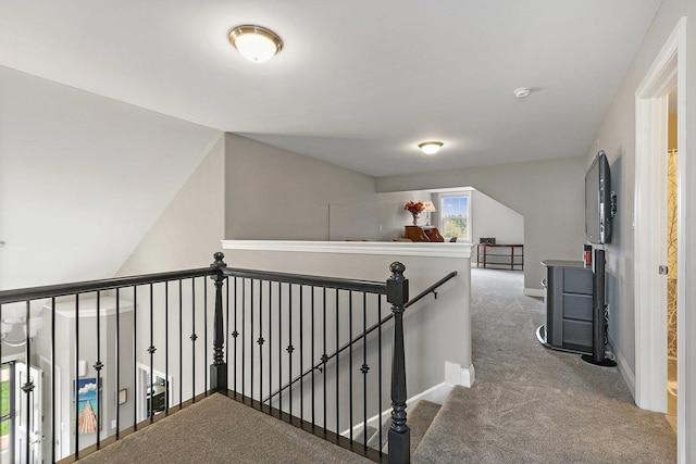 11130 Alpine Ln, Orland Park, IL 60467 - corridor featuring an upstairs landing, carpet floors, and baseboards