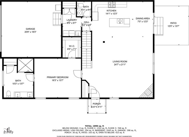 11130 Alpine Ln, Orland Park, IL 60467 - floor plan / room layout