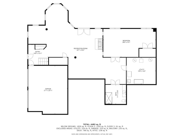 floor plan / room layout