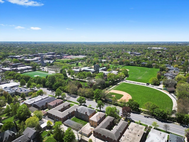 946 N Marion St, Oak Park, IL 60302 - aerial perspective of suburban area