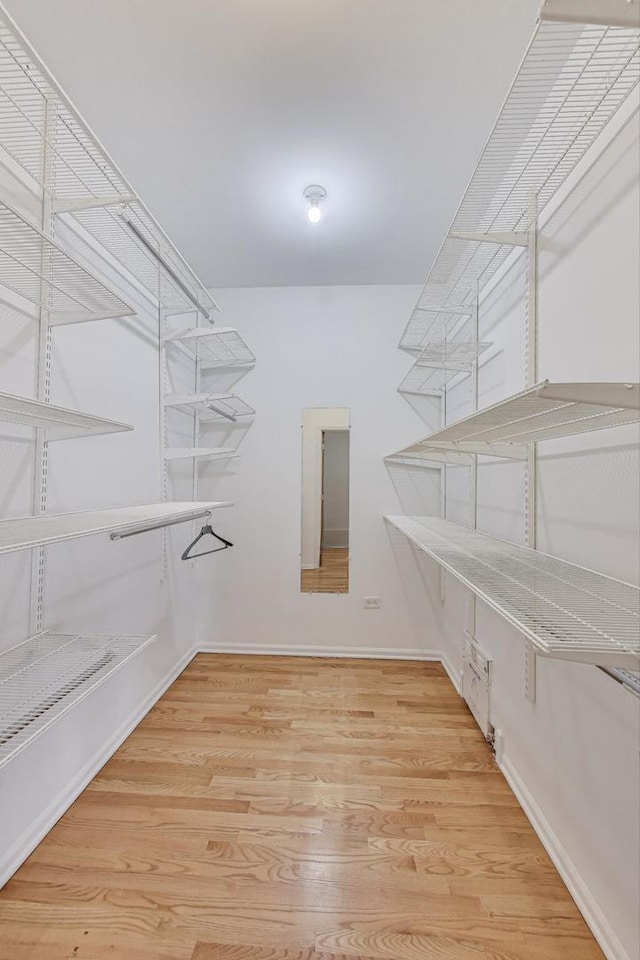 1214 N Marion Ct Unit A, Chicago, IL 60622 - spacious closet featuring light wood-style flooring