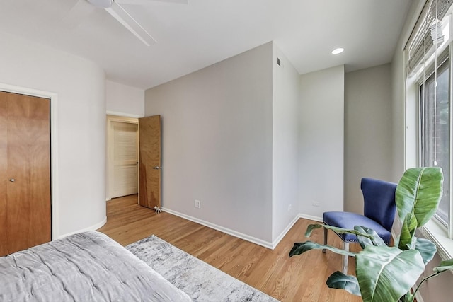 1214 N Marion Ct Unit A, Chicago, IL 60622 - bedroom featuring wood finished floors and recessed lighting