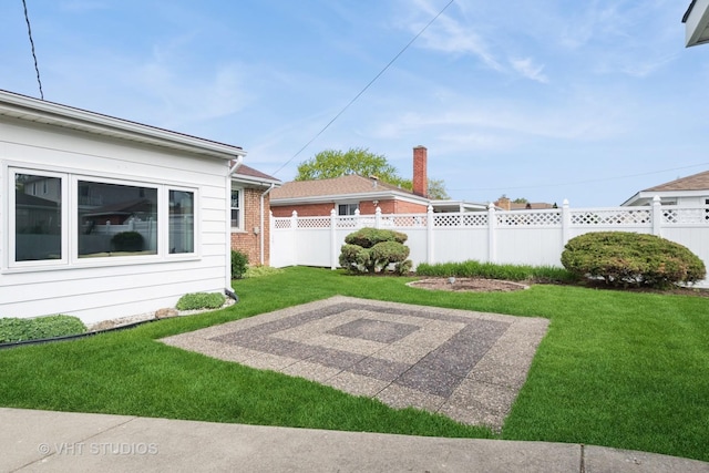 8223 N Washington St, Niles, IL 60714 - view of yard with a patio area