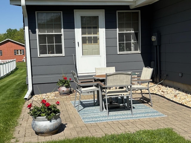 300 Marquette Ln, Spring Valley, IL 61362 - view of patio / terrace featuring outdoor dining area